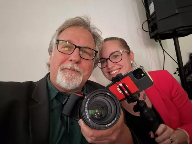 Für MeinBezirk unterwegs: Peter Zezula und Jenny Reisner. | Foto: Reisner, Zezula