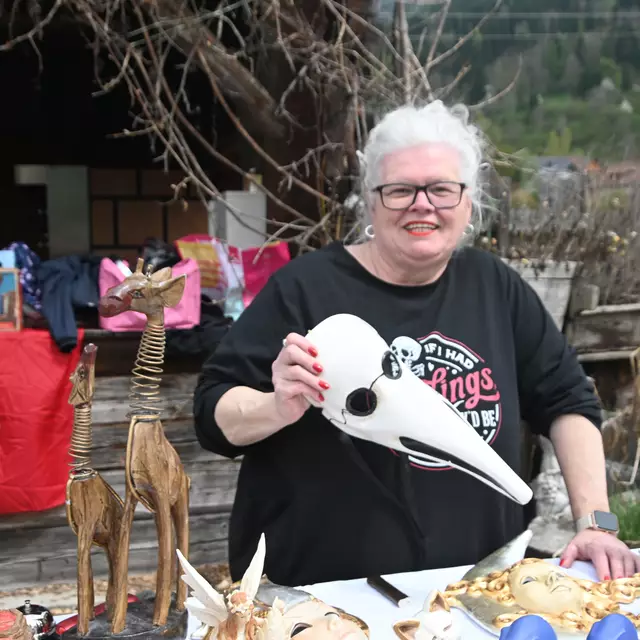 Fritzi Golobic hatte auch etwas anzubieten