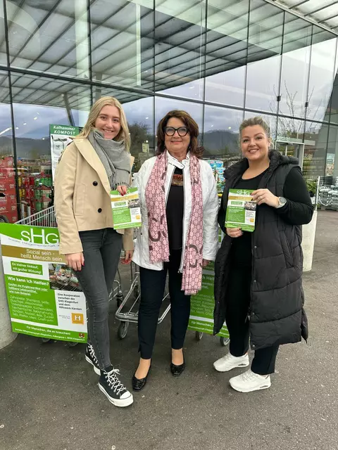 Lebensmittel-Sammelaktion der Sozialen Hilfsgemeinschaft Klagenfurt gemeinsam mit dem Hilfswerk Kärnten | Foto: ÖVP Klagenfurt