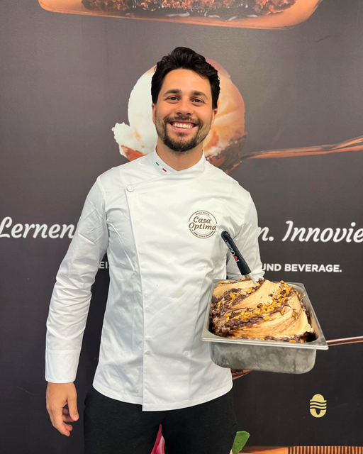 Moacir Júnior Toretti entdeckte seine Leidenschaft für Eis und wagte den beruflichen Sprung zum "Eismeister". | Foto: Toretti