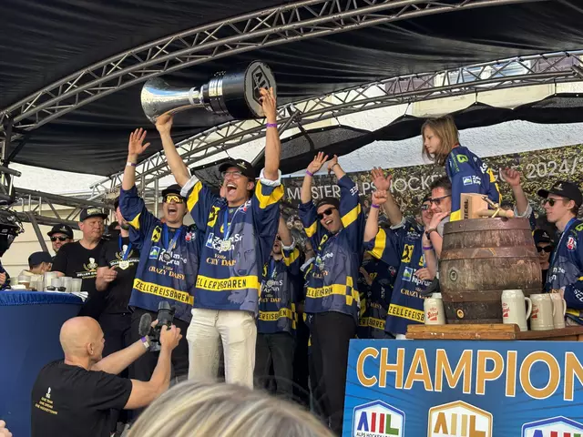 Die Zeller Eisbären sind Meister der Alps Hockey Leaque 2025. | Foto: Voithofer