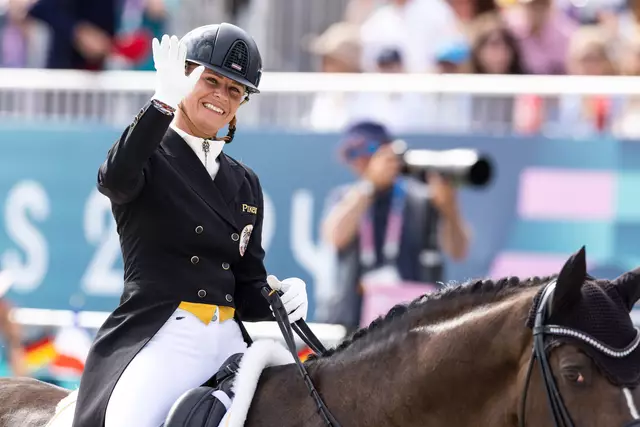 Victoria Max-Theurer, Österreichs Dressur-Aushängeschild, geht nach ihrem Sieg im Jahr 2023 dieses Wochenende wieder in Gössendorf an den Start. | Foto: GEPA pictures