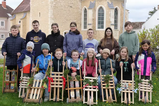 Ratscherkinder der Pfarre Immendorf  | Foto: Christian Andre