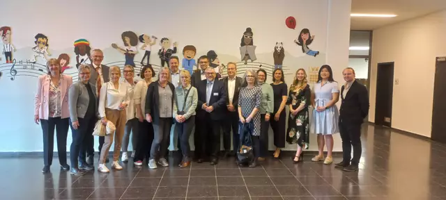 Eine Delegation aus Schleswig-Holstein war in Tulln zu Gast. | Foto: Gymnasium Tulln