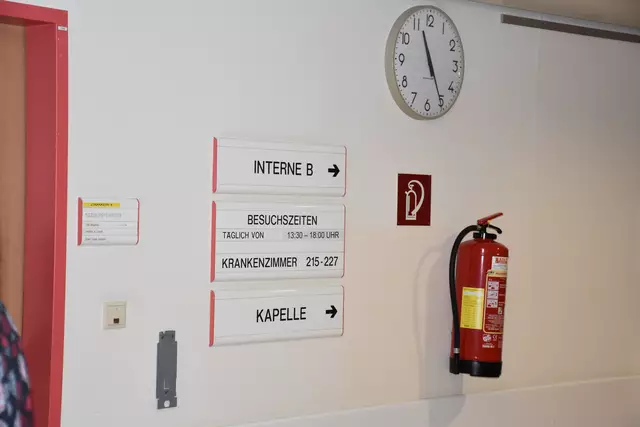 Die neue Palliativstation befindet sich im zweiten Stock. | Foto: Alexandra Goll