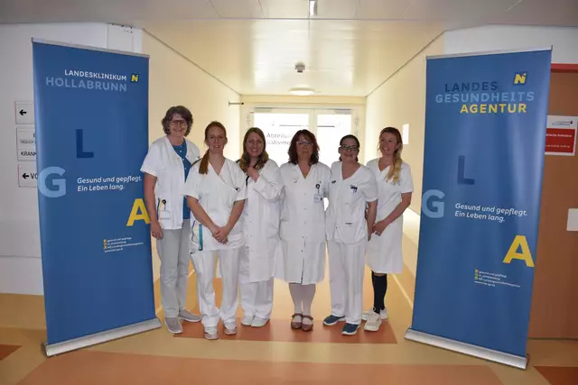 Das Team der Palliativstation mit viel Empathie, Herzblut und Verständnis. | Foto: Alexandra Goll