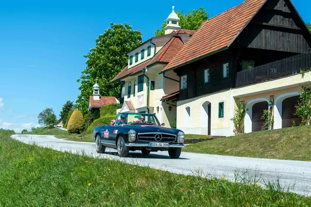 Die Strecke führt durch das malerische Hügelland der Südsteiermark – Klassiker vor klassischer Kulisse. | Foto: Südsteiermark Classic