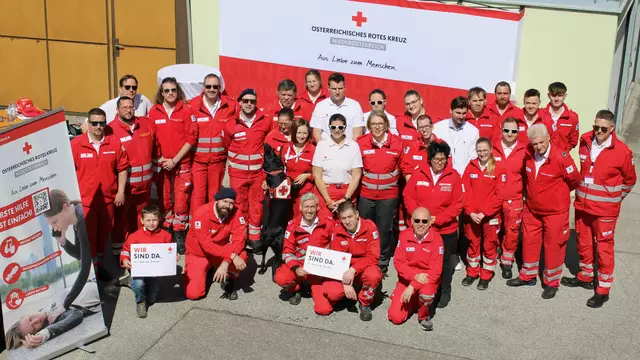 Das Rote Kreuz Mödling lud zum großen Fest nach Biedermannsdorf. | Foto: Severin Rosecker / Rotes Kreuz Mödling