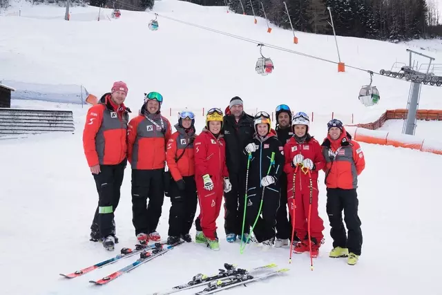 Roland Assinger, als er 2023 die Rennsportleitung der ÖSV-Damen übernommen hat. | Foto: KK/Bad Kleinkirchheimer Bergbahnen/Perauer