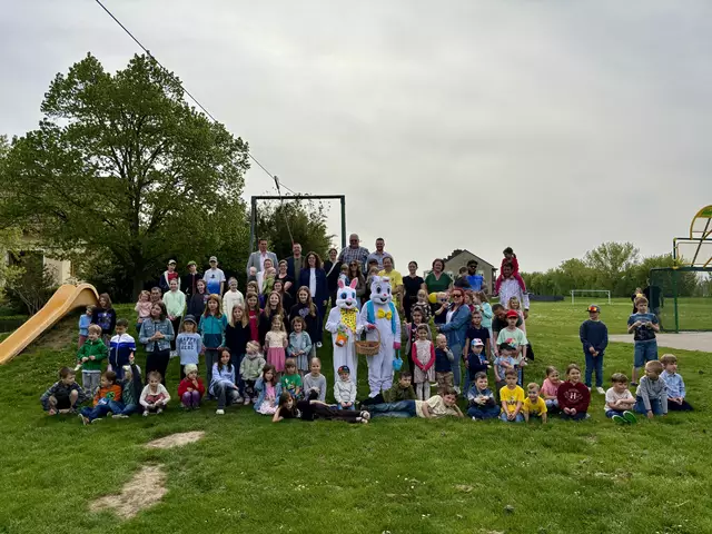 Im ganzen Bezirk Gänserndorf wurden Ostereier gesucht. | Foto: Christian Strahner