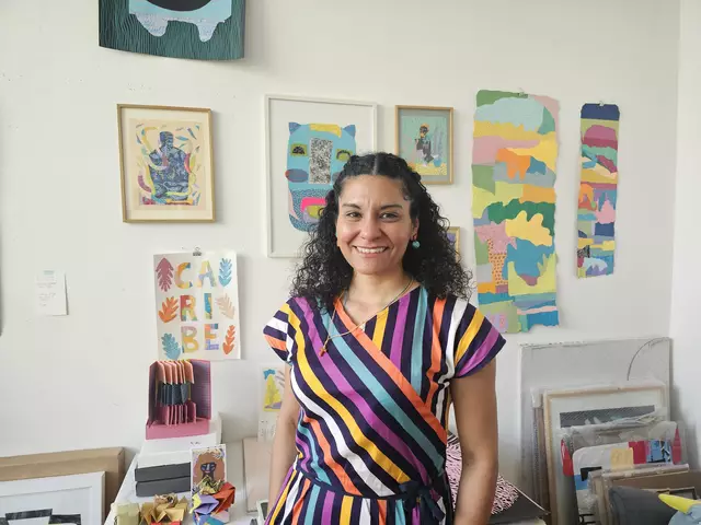 In ihrem Atelier bietet Lym Moreno verschiedene Workshops an. | Foto: Tamara Winterthaler