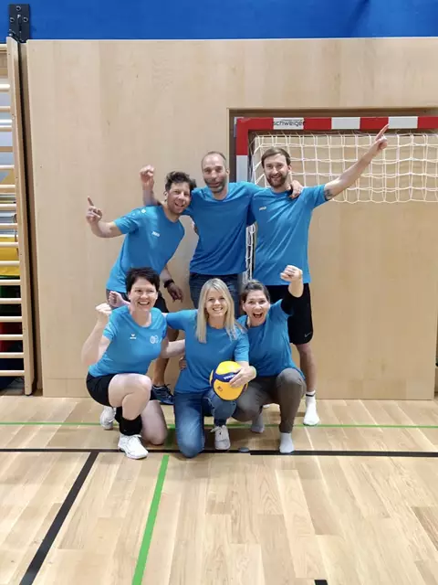 Beim CLV-Lehrer-Volleyballturnier gaben auch die St. Martiner Gas. | Foto: MS St. Martin