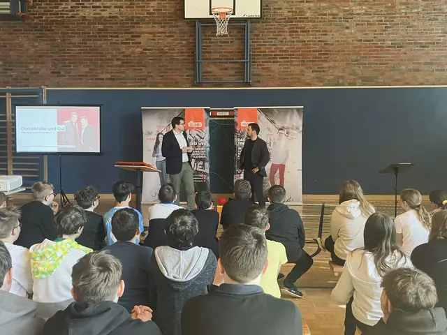 Demokratie und Du! Ein spannendes &amp; informatives Jugendtheater für die Schülerinnen und Schüler der Mittelschule Arbesbach | Foto: Günter Kastner, Arbeiterkammer Niederösterreich