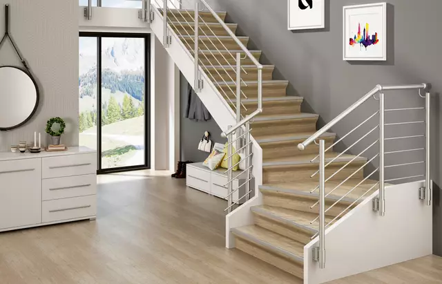 Treppen-Renovierung mit PORTAS | Foto: epr/Portas