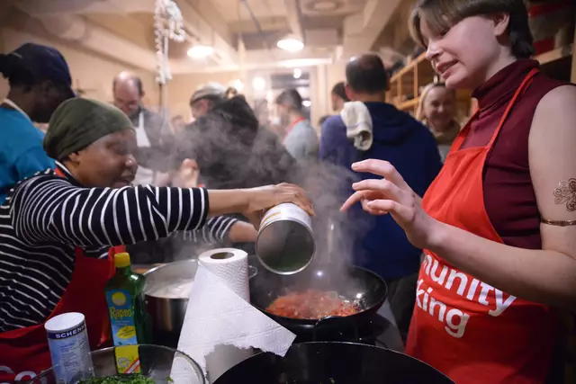 Voneinander Lernen ist hier die Devise – ob Sprache, Kultur oder Kochrezepte. | Foto: Mariana Kosovan