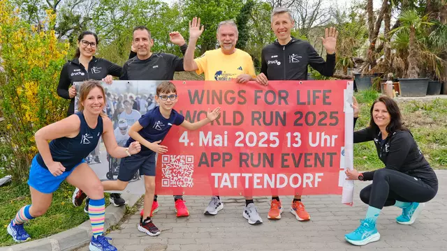 Die Laufgemeinschaft Running Tattendorf lädt am 4. Mai erstmals zum Wings for Life World Run in die Winzergemeinde für einen guten Zweck ein. | Foto: Claudia Reisinger