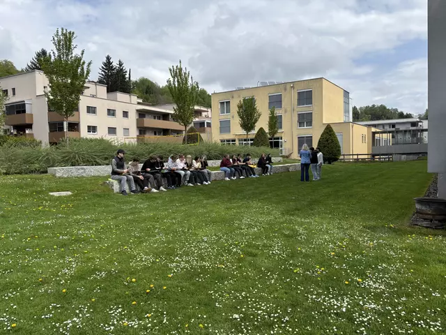 Der Unterricht im Freien kommt besonders gut an.  | Foto: MeinBezirk