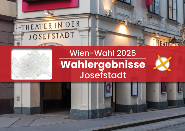 So haben die Josefstädterinnen und Josefstädter gewählt. | Foto: Gerhard Wild/picturedesk.com/Diewald/MeinBezirk