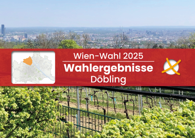 Wien-Wahl 2025: So hat Döbling gewählt - alle Ergebnisse. | Foto: Barbara Schuster/Diewald/MeinBezirk