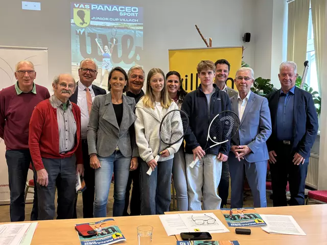 Alle Sponsoren, Mitglieder, Helfer und vor allem die Spielerinnen und Spieler freuen sich auf die kommende Woche in Villach. | Foto: MeinBezirk.at