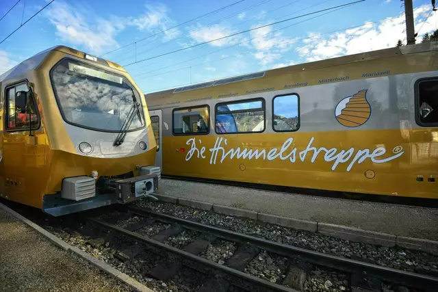 Frühjahrs-Bauarbeiten auf der Mariazellerbahn | Foto: Effenberg/NÖVOG