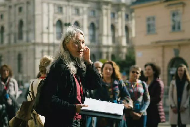 Seit 30 Jahren führt Petra Unger durch die Geschichte der Frauen in Wien. | Foto: Apollonia Theresa Bitzan
