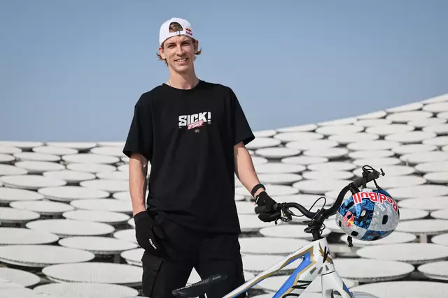 Mountainbike-Artist Fabio Wibmer. | Foto:  Christian Charisius / dpa / picturedesk.com