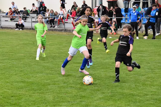 Im spannenden Finale setzten sich die Spielerinnen aus Bad Tatzmannsdorf gegen Mattersburg durch. | Foto: Michael Strini