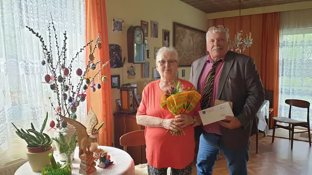  75. Geburtstag von Frau Halina Gerstberger.