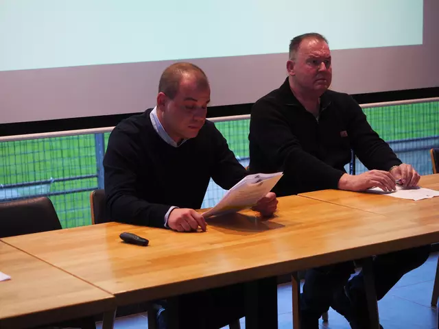 Clubmanager Mark Prey und Obmann Peter Krenmayr | Foto: Gaube
