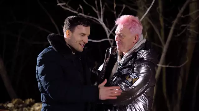 Gemeinsam mit Knossi wagte Sascha Huber sich an diese Extremerfahrung. | Foto: JOYN