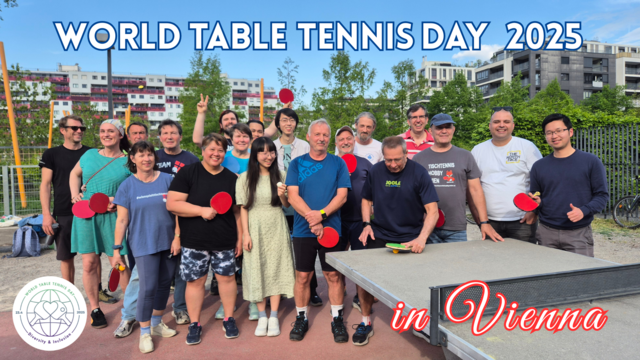 Dieses Bild sagt mehr als tausend Worte: Vielfalt und Inklusion beim World Table Tennis Day 2025 in Wien. | Foto: Tischtennis Hobby Wien