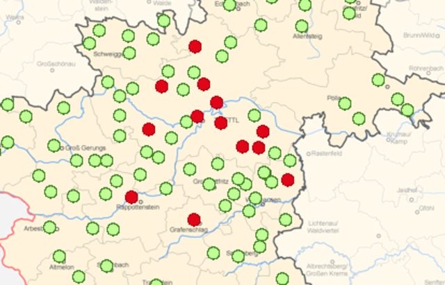 13 Feuerwehren wurden zum Einsatzort alarmiert. | Foto: feuerwehr-krems.at
