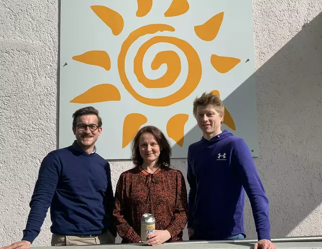 Besuch von Ingo Daborer und Lukas Krakolinig | Foto: Petra Kohlmayer