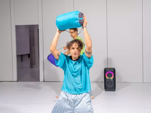 "Eat, sleep, dance, repeat - Rest in Motion" gab einen ersten Vorgeschmack auf die Tanzperformance.  | Foto: Valentina Marinelic