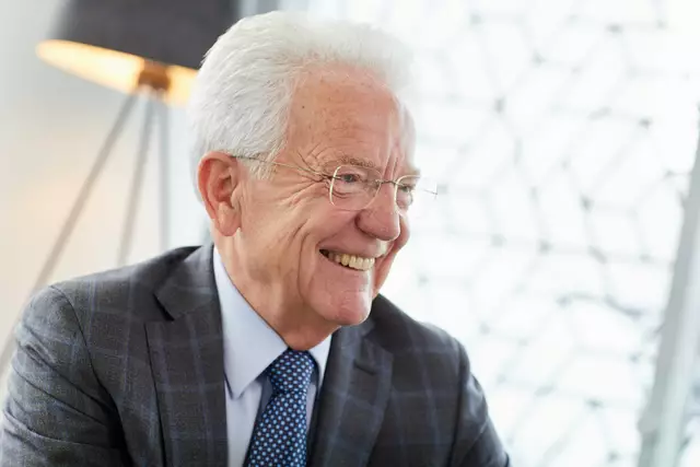 Willibald Keusch kann man noch regelmäßig in der Wiener Zentrale antreffen. | Foto: Autohaus Keusch