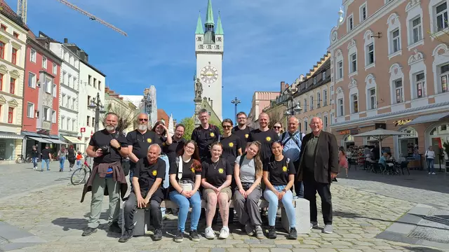 Ein lustiger Tag für alle Freunde und Mitarbeiter des Welser Tiergartens.