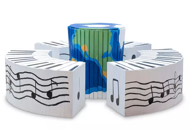 "Music is all around the world" – 3b Mittelschule Mayrhofen