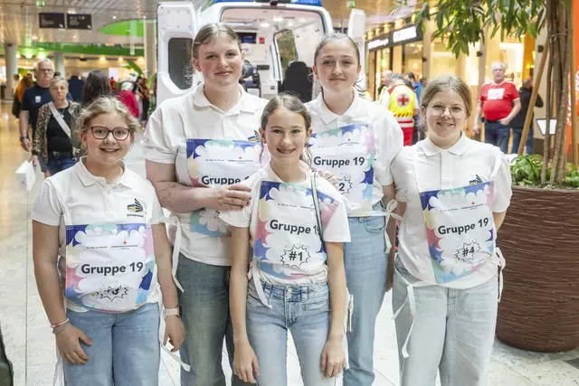 Team Gymnasium Tamsweg (v.li): Amelie Kocher, Lea Brugger, Isabella Pagitsch, Hanna Krabath, Lena Kocher | Foto: EUROPARK/Wildbild/Rohrer