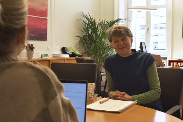 Bezirkschefin Silvia Nossek (Grüne) steht 2025 vor Herausforderungen: Auf sie kommt eine große Baustelle und Wiener Gemeinderats- und Bezirksvertretungswahlen zu.  | Foto: BV18