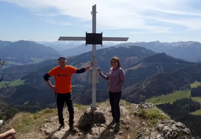 Die Lindaumauer, ein beliebtes Ausflugsziel für Jung und Alt