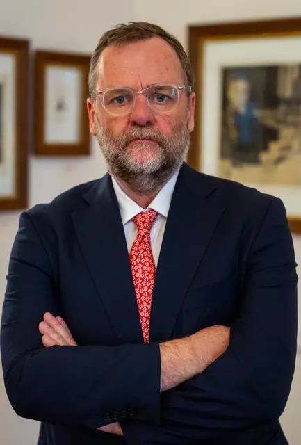 Staatssekretär für Entbürokratisierung, angesiedelt im Außenamt: Sepp Schellhorn | Foto: Gilian Scharf