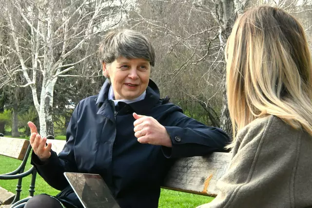Silvia Nossek ist Spitzenkandidatin der Grünen bei der Bezirksvertretungswahl,  | Foto: BV18
