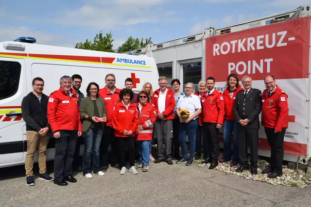Für das Rote Kreuz Gänserndorf-Marchegg wurde ein neuer Point eröffnet. | Foto: Rahel Mold