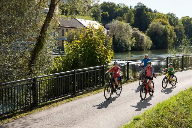 Steyrtal Radweg bei Grünburg. | Foto: Stefan Mayerhofer