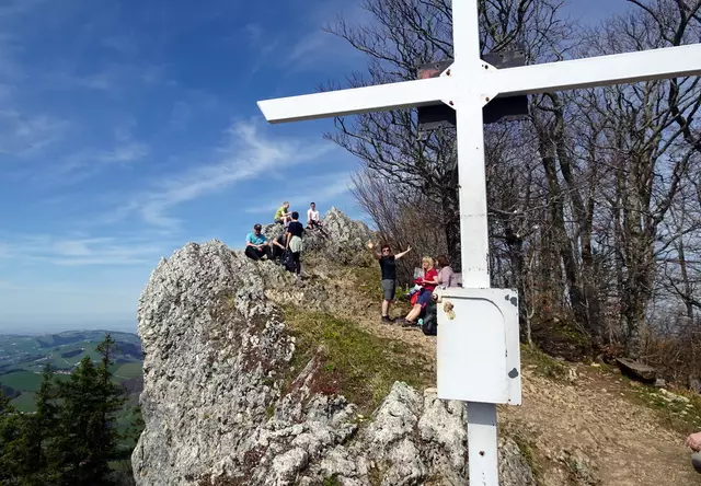 Die Lindaumauer ist gut besucht.