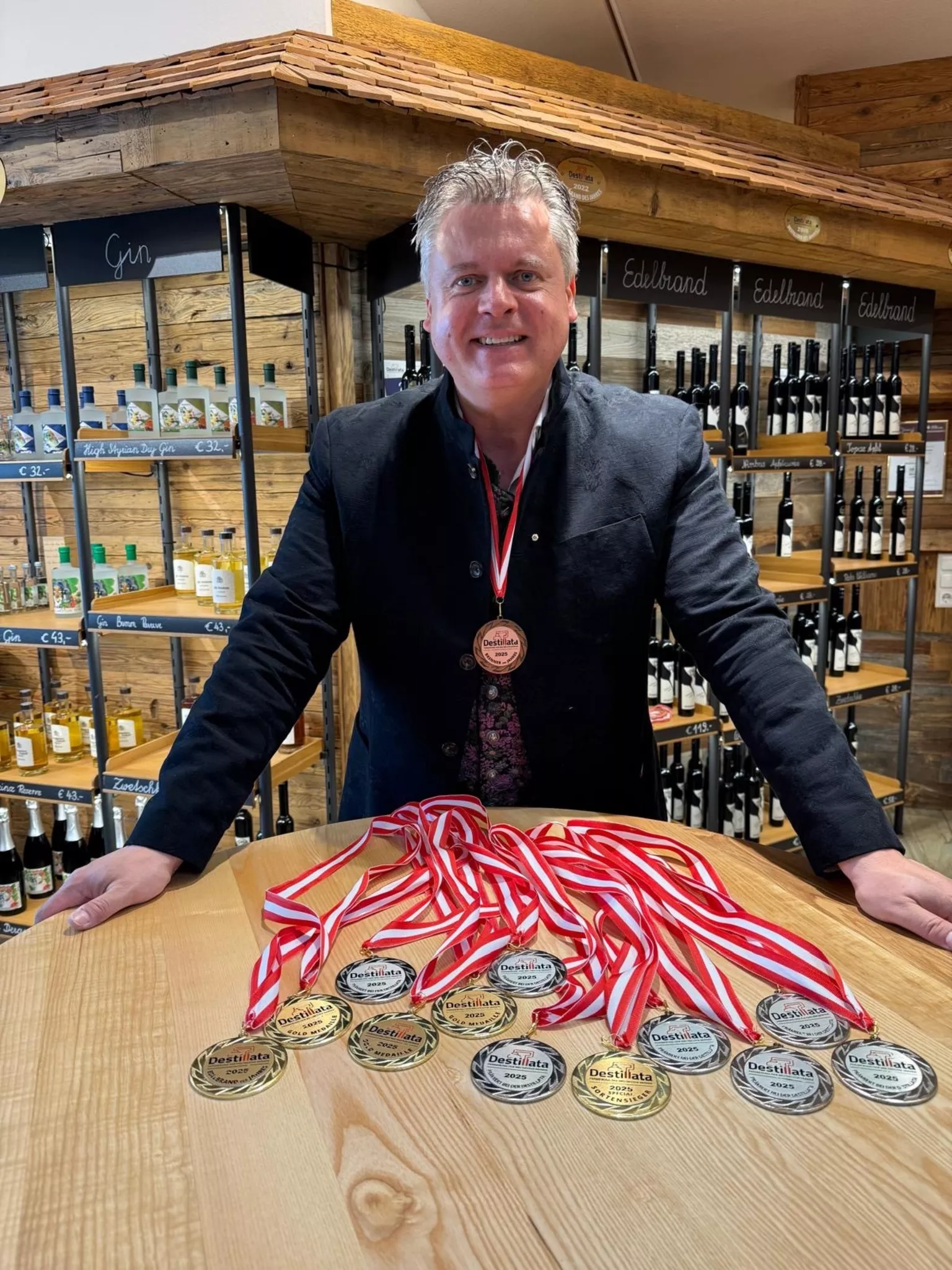Destillata 2025: 13 Medals for Edgar Wernbacher Edgarbrenner - News Directory 3