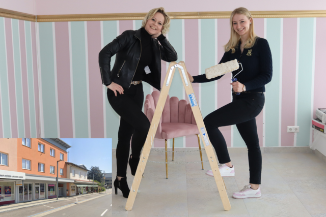 Sabine Goritschnig und ihre Tochter Luca Fortuna laden ab Mai in das im französischen Stil gehaltene "Café Le Fleur" in der Friesacher Straße. | Foto: Stadtgemeinde Althofen, googlestreetview