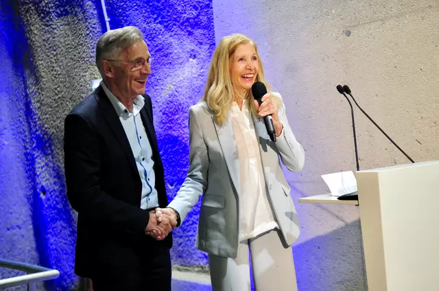 Das "Power-Couple" aus Oberperfuss: Bürgermeisterin Johanna Obojes -Rubatscher und Gatte Richard Rubatscher | Foto: Hassl