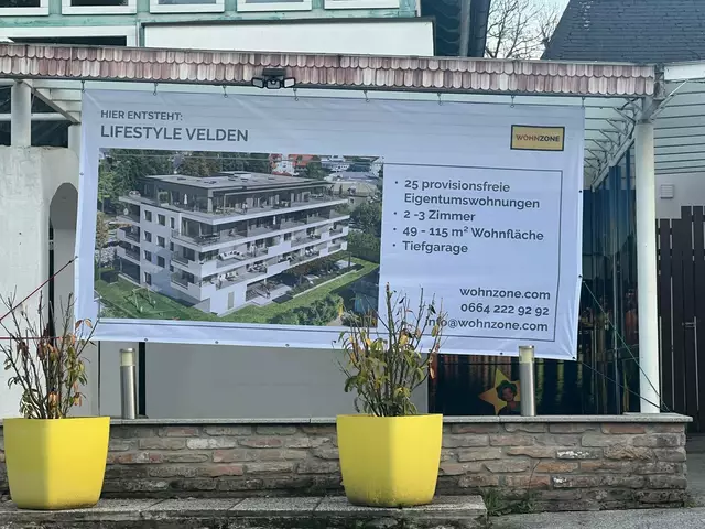"Lifestyle Velden" wird das Wohnprojekt von Wohnzone heißen. | Foto: MeinBezirk.at
